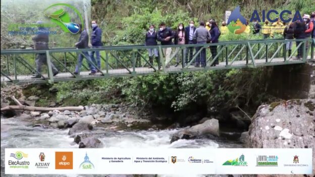 Recorrido en el marco del 23 aniversario del Comité de Conservación de la Cuenca del Machángara